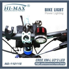 Vente en gros de gros CREE xm-l u2 200m d&#39;irradiation 1800lumin de luminosité et puissant avant avant vélo